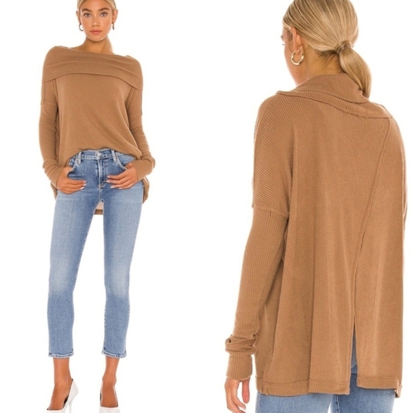 We The Free Sweaters - We The Free Juicy Thermal Mock Neck Pullover XL